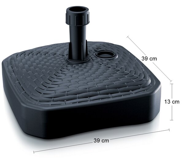 Podstavec pod slnečník MPKR 12 l - antracit