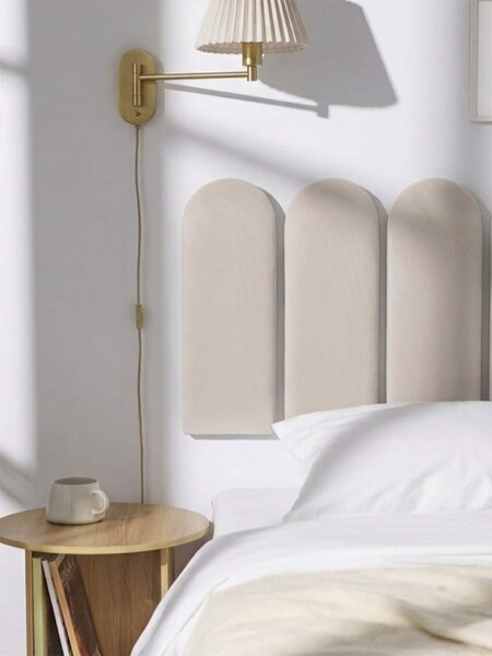Sinsay - Čalúnené nástenné panely 2 pack - telová