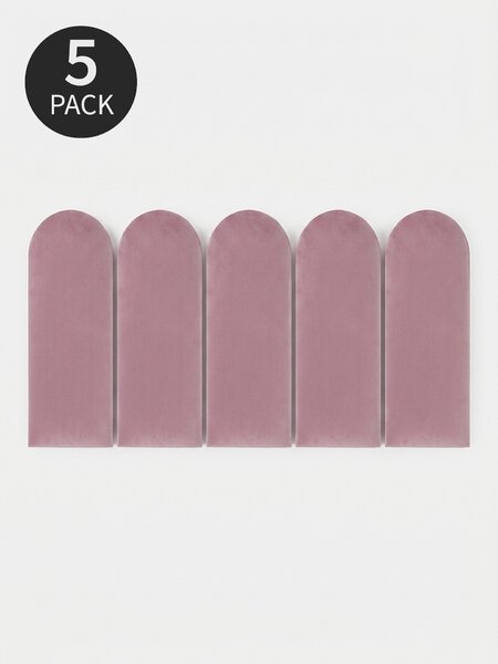 Sinsay - Čalúnené nástenné panely 5 pack - pastelová ružová