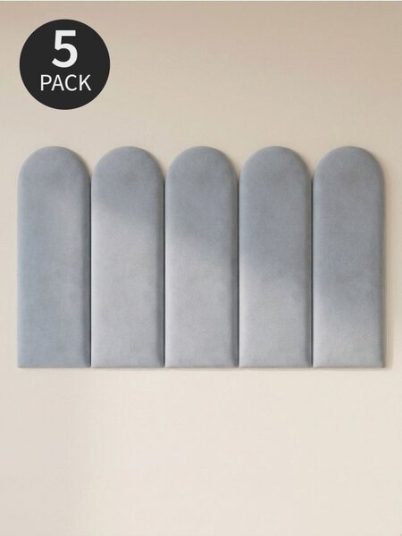 Sinsay - Čalúnené nástenné panely 5 pack - svetlomodrá