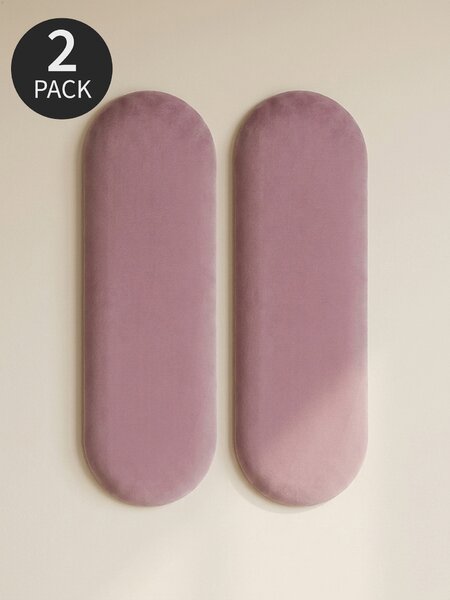 Sinsay - Čalúnené nástenné panely 2 pack - pastelová ružová