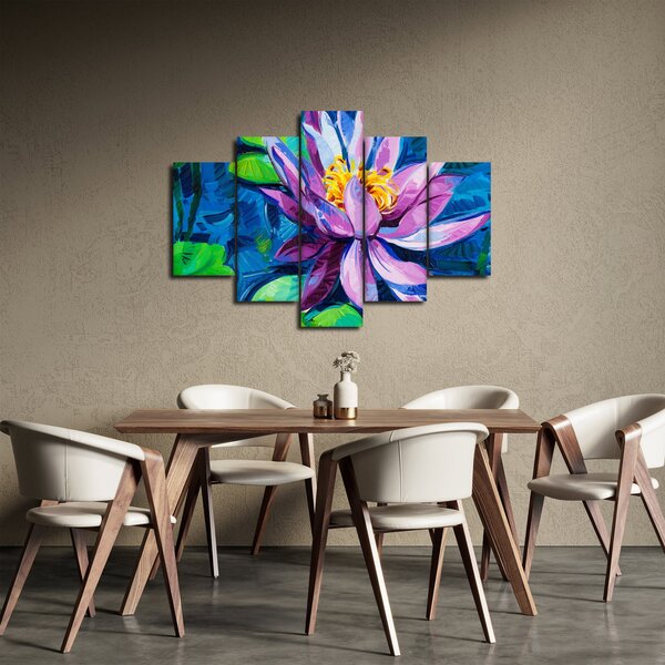 Obraz lekna na vode (150x105 cm)