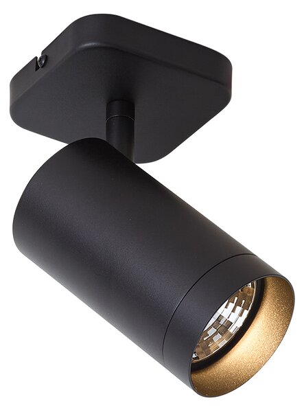 Moderné stropné svietidlo čierne GU10 70mm - Jeana Luxe