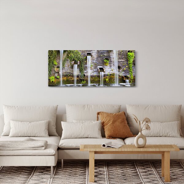 Obraz - Kamenný múr, Hamburg, Nemecko (120x50 cm)
