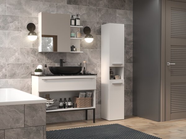 TP Living Kúpeľňová skrinka NEL III biela matná