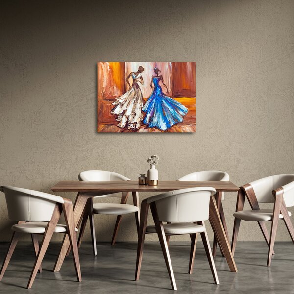 Obraz - Tanečnica, olejomaľba (70x50 cm)