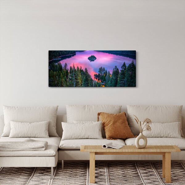 Obraz - Jazero Tahoe, Sierra Nevada, Kalifornia, USA (120x50 cm)
