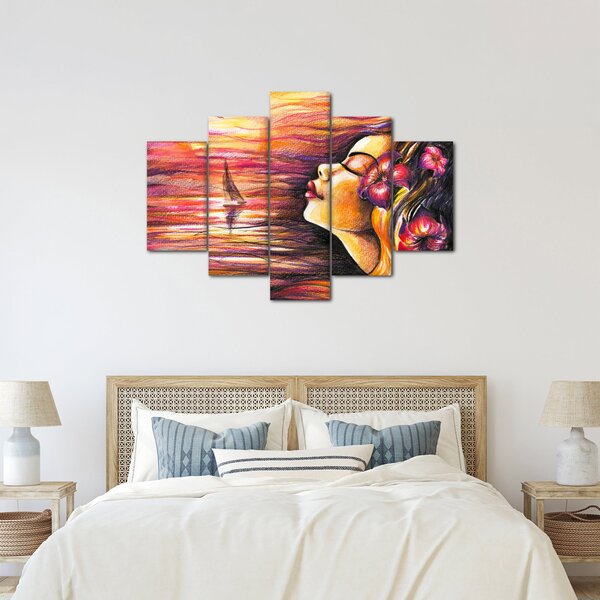 Obraz - Spomienky na leto (150x105 cm)