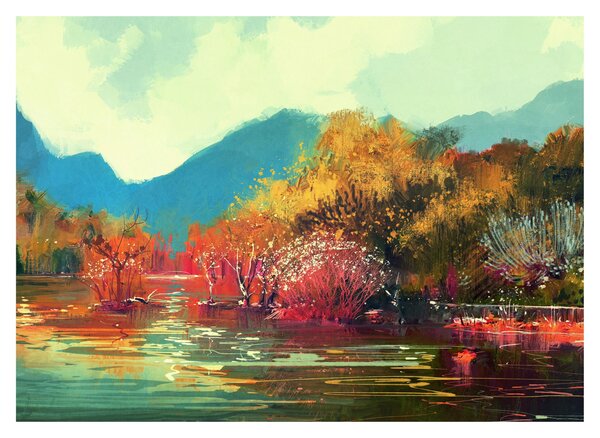 Obraz - Farby jesene (70x50 cm)