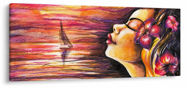 Obraz - Spomienky na leto (120x50 cm)