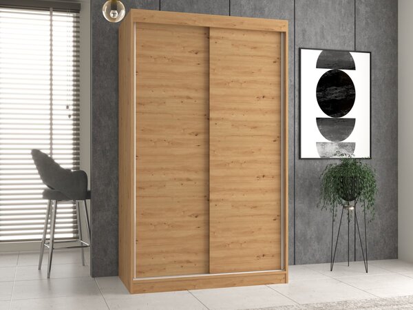 TP Living Šatníková skriňa IGA II 120 cm dub artisan