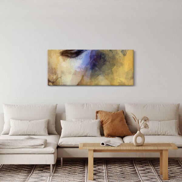 Obraz - Portrét ženy, kresba (120x50 cm)