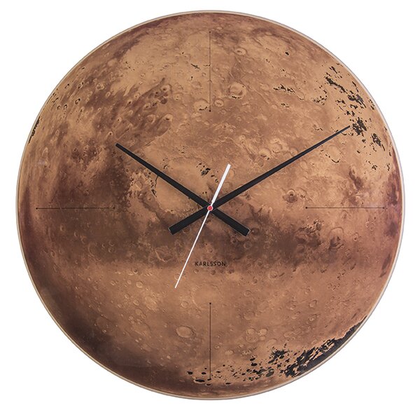 Nástenné hodiny Karlsson 5638 Mars, 60cm