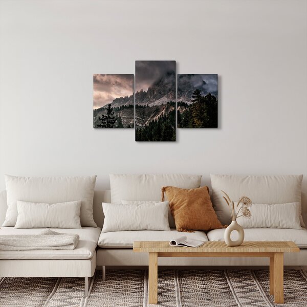 Obraz skalnatých hôr (90x60 cm)