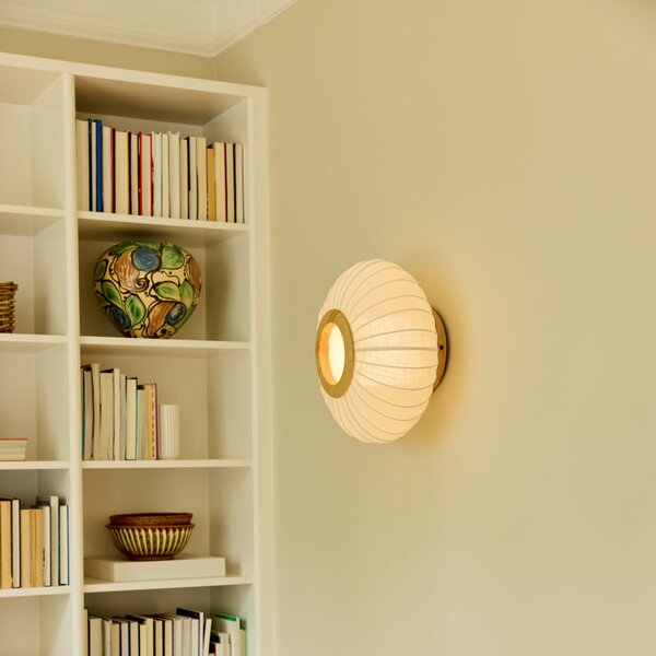 Stropné Lampa Halo Design, BALLON, stmievateľné, Béžová, Obývacia izba, Tkanina / Textil, Dizajnový
