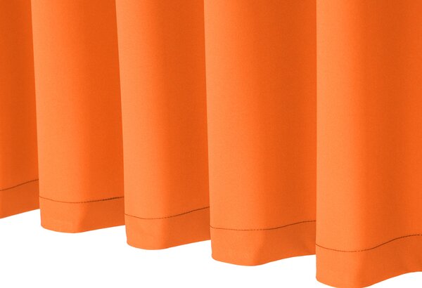 Biante Dekoračný záves Rongo RG-035 Oranžový 140x140 cm