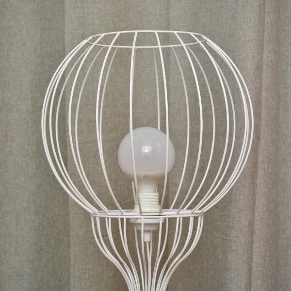 Stojacia lampa MERCURE 1xE27/15W/230V biela