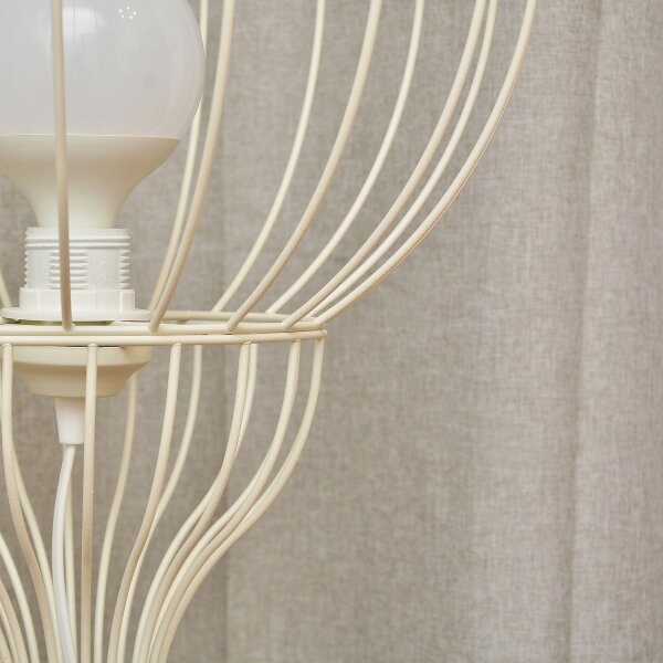 Stojacia lampa MERCURE 1xE27/15W/230V krémová