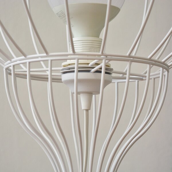 Stojacia lampa MERCURE 1xE27/15W/230V biela