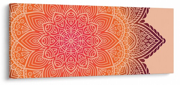 Obraz - Mandala umenia (120x50 cm)
