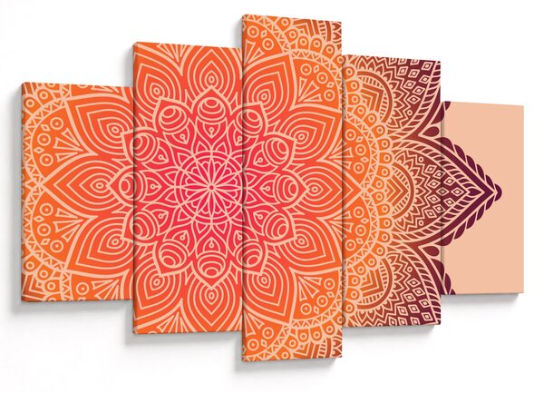 Obraz - Mandala umenia (150x105 cm)