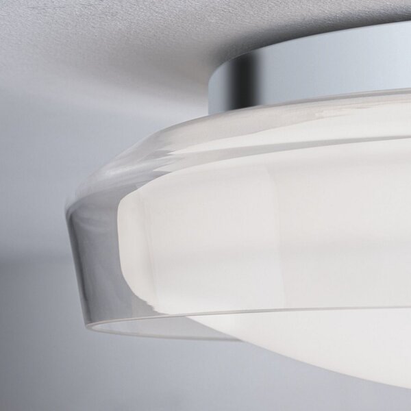 Stropné Lampa Paulmann, Luena, Metalická, Kúpeľňa, Kov, Moderný