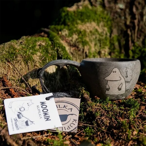 Kupilka Hrnček kuksa Kupilka Groke 0,21l, čierny