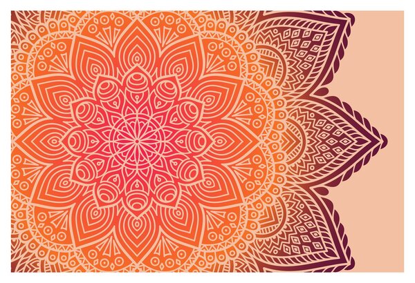 Obraz - Mandala umenia (90x60 cm)