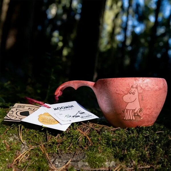 Kupilka Hrnček kuksa Kupilka Moominmamma 0,37l, červený