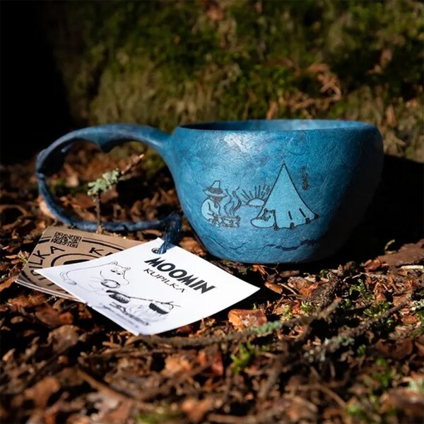 Kupilka Hrnček kuksa Kupilka Moomin Camping 0,21l, modrý