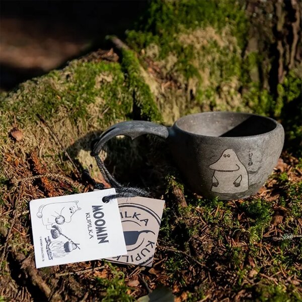 Kupilka Hrnček kuksa Kupilka Groke 0,21l, čierny