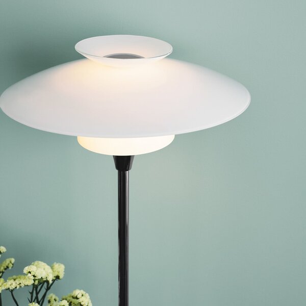 Stojacie Lampa Halo Design, SCANDINAVIA, Chróm, Obývacia izba, Sklo, Škandinávsky