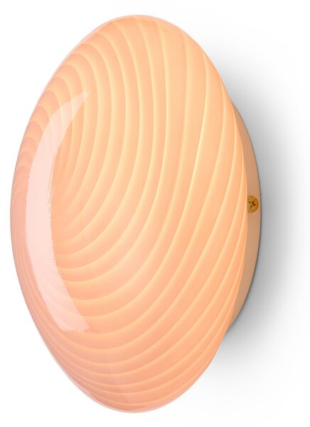 Stropné Lampa Halo Design, CANDY, stmievateľné, Pudrová, Obývacia izba, Sklo, Dizajnový