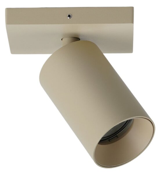 Stropné Lampa ANTIDARK, SpotOn1, stmievateľné, Béžová, Obývacia izba, Kov, Moderný