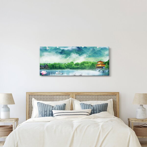 Obraz - Snová krajina (120x50 cm)