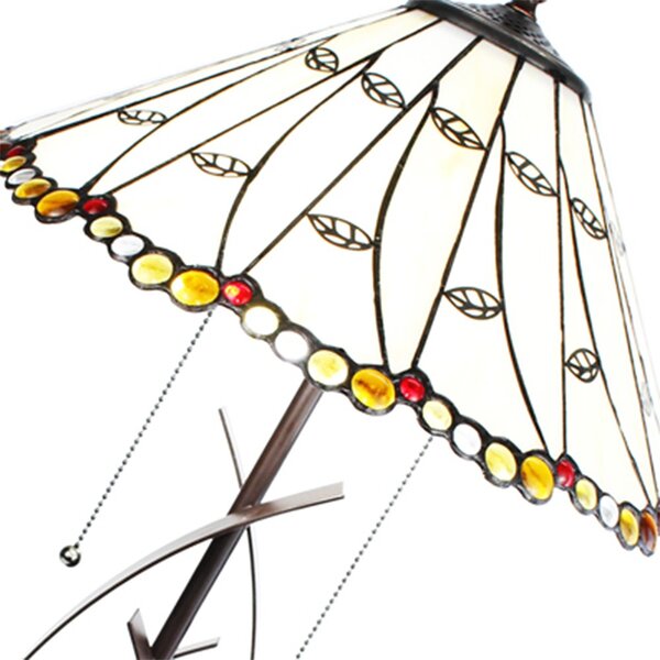 Stolná lampa Tiffany Onea - Ø 41*68 cm E27/max 2*60W - Clayre & Eef