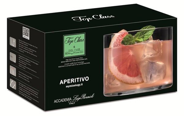 Luigi Bormioli poháre Top class Aperitivo 230 ml 6 ks