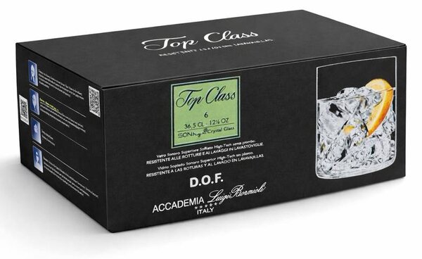 Luigi Bormioli poháre Top class DOF ​​365 ml 6 ks