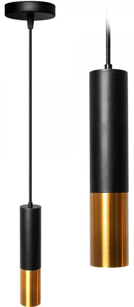 TooLight Stropné svietidlo ICONICO čierna/zlatá