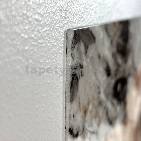 Samolepiaci panel na stenu TPM0000003, cena za kus, rozmer 280 cm x 60 cm, mramor sivo-čierny, IMPOL TRADE