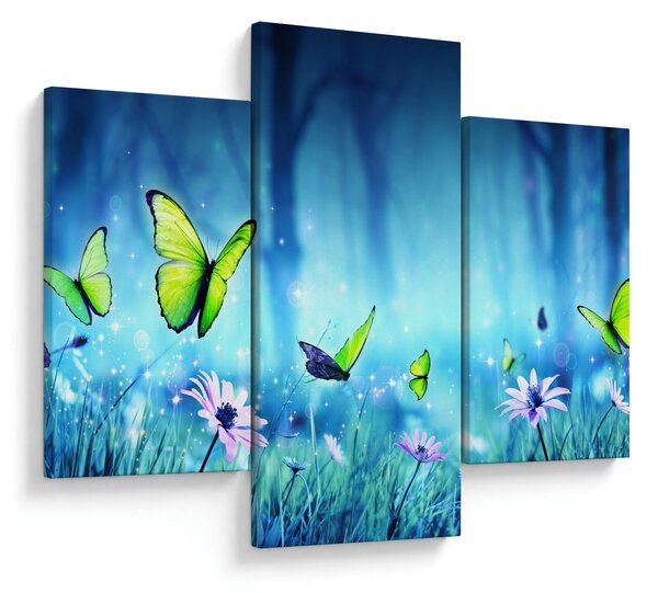 Obraz - Mystická lesná čistina (90x60 cm)