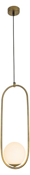 Zambelis 18142-BR závesné svietidlo bronz, 1xG9, 50cm