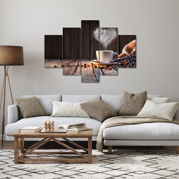 Obraz - Čas na kávu (150x105 cm)