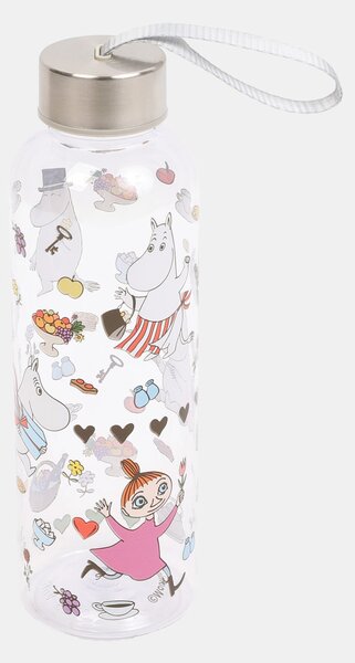 Sinsay - Fľaša na vodu so skrutkovacím uzáverom a rukoväťou The Moomins - viacfarebná
