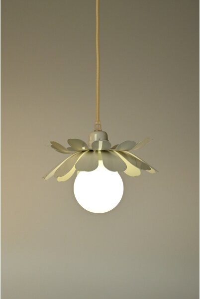 Bohemia-Design - Závesný luster na lanku 1xE27/60W/230V, krémový
