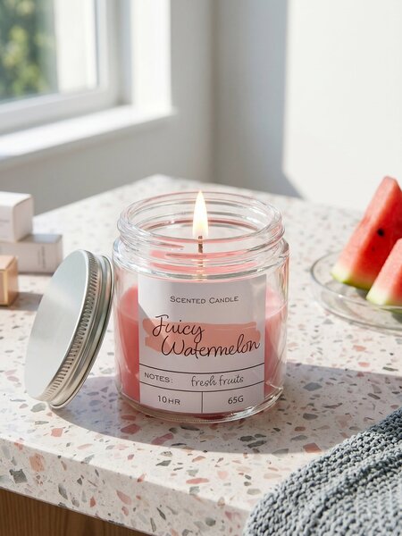 Sinsay - Vonná sviečka Juicy Watermelon - korálová