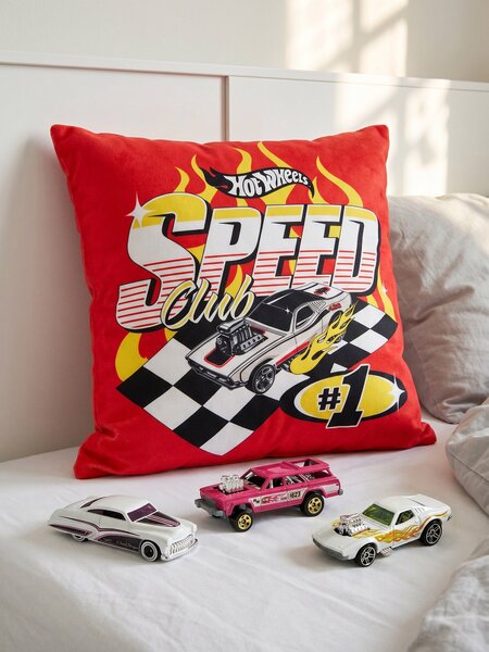 Sinsay - Obliečka na vankúš Hot Wheels - červená