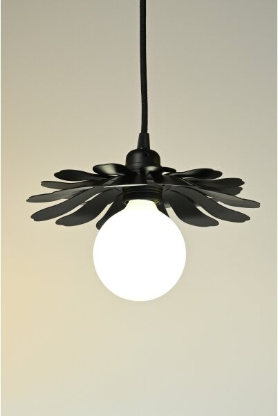 Bohemia-Design - Luster na lanku 1xE27/60W/230V čierny