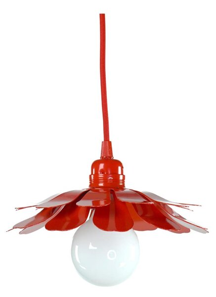 Bohemia-Design - Závesný luster 1xE27/60W/230V, červený