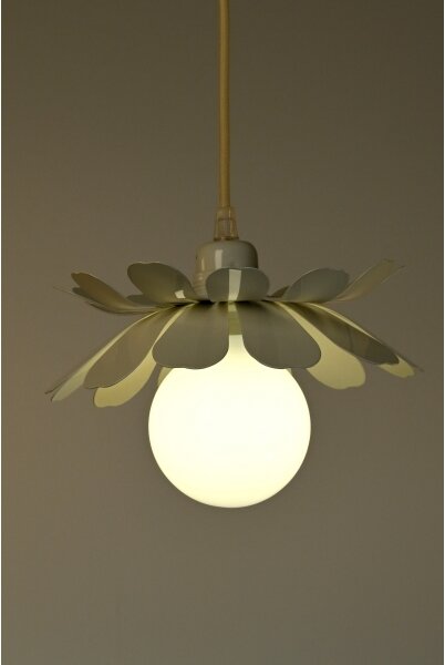 Bohemia-Design - Závesný luster na lanku 1xE27/60W/230V, krémový